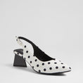 Load image into Gallery viewer, DJANGO & JULIETTE IHOPS WHITE BLACK - Women Sandals - Collective Shoes 
