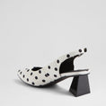 Load image into Gallery viewer, DJANGO & JULIETTE IHOPS WHITE BLACK - Women Sandals - Collective Shoes 
