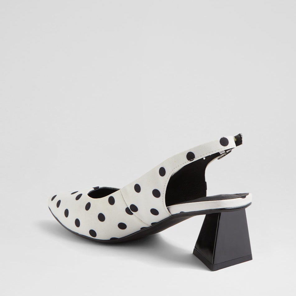 DJANGO & JULIETTE IHOPS WHITE BLACK - Women Sandals - Collective Shoes 