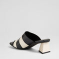 Load image into Gallery viewer, DJANGO & JULIETTE IBBEYS BLACK IVORY PATENT - Women Heels - Collective Shoes 
