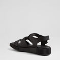 Load image into Gallery viewer, DJANGO & JULIETTE ITALA BLACK - Women Sandals - Collective Shoes 
