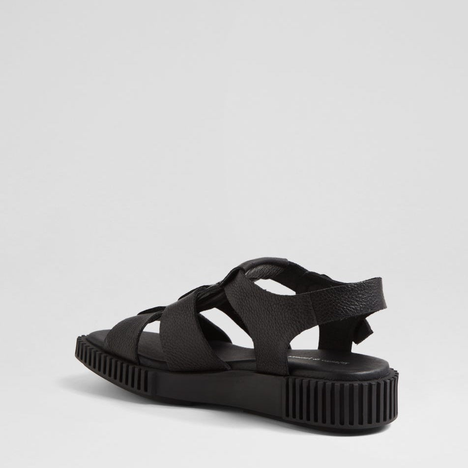 DJANGO & JULIETTE ITALA BLACK - Women Sandals - Collective Shoes 