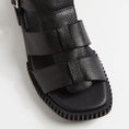Load image into Gallery viewer, DJANGO & JULIETTE ITALA BLACK - Women Sandals - Collective Shoes 
