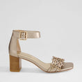 Load image into Gallery viewer, DJANGO & JULIETTE JONASS CHAMPAGNE - Women Sandals - Collective Shoes 
