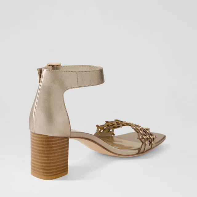 DJANGO & JULIETTE JONASS CHAMPAGNE - Women Sandals - Collective Shoes 