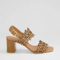 Load image into Gallery viewer, DJANGO & JULIETTE JULLY TAN - Women Sandals - Collective Shoes 
