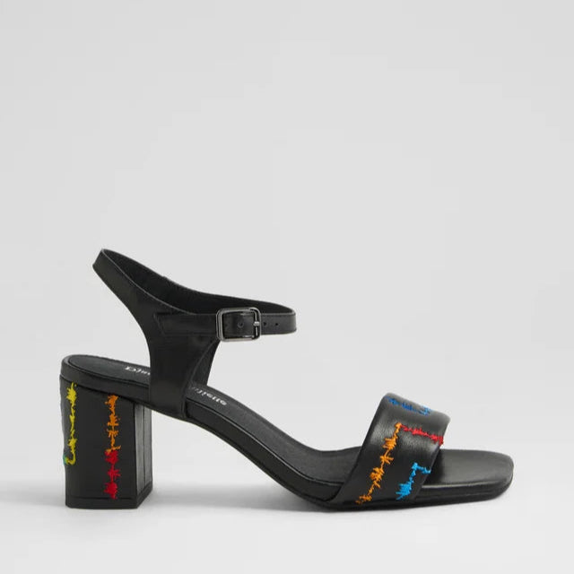 DJANGO & JULIETTE JOHOR BLACK - Women Sandals - Collective Shoes 