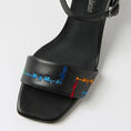 Load image into Gallery viewer, DJANGO & JULIETTE JOHOR BLACK - Women Sandals - Collective Shoes 
