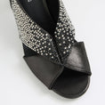 Load image into Gallery viewer, DJANGO & JULIETTE KONDUCT BLACK  SHIMMER - Women Sandals - Collective Shoes 
