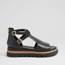 DJANGO & JULIETTE SORENS BLACK - Women Sandals - Collective Shoes 