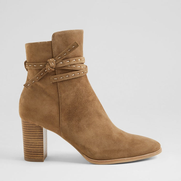 DJANGO & JULIETTE ADIARE LT CHOC - Women Boots - Collective Shoes 