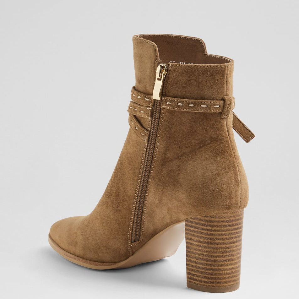 DJANGO & JULIETTE ADIARE LT CHOC - Women Boots - Collective Shoes 