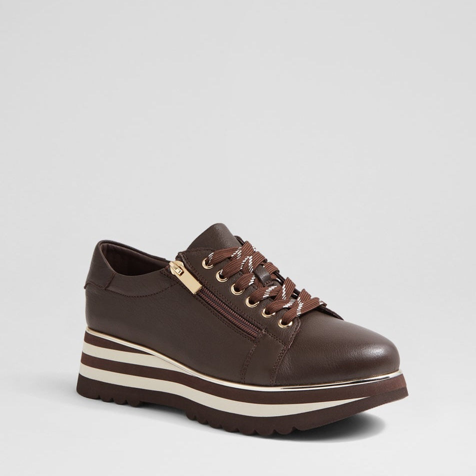 DJANGO & JULIETTE EAMMES CHOCOLATE - Women Sneakers - Collective Shoes 