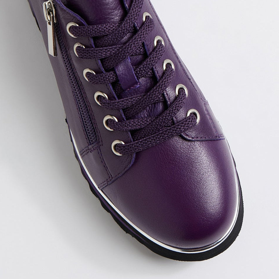 DJANGO & JULIETTE EAMMES PURPLE - BLACK - Women Sneakers - Collective Shoes 