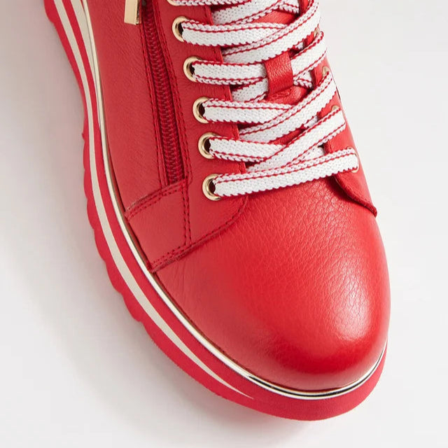 DJANGO & JULIETTE EAMMES RED - Women Sneakers - Collective Shoes 