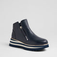 Load image into Gallery viewer, DJANGO & JULIETTE EVOL NAVY - Women Boots - Collective Shoes 

