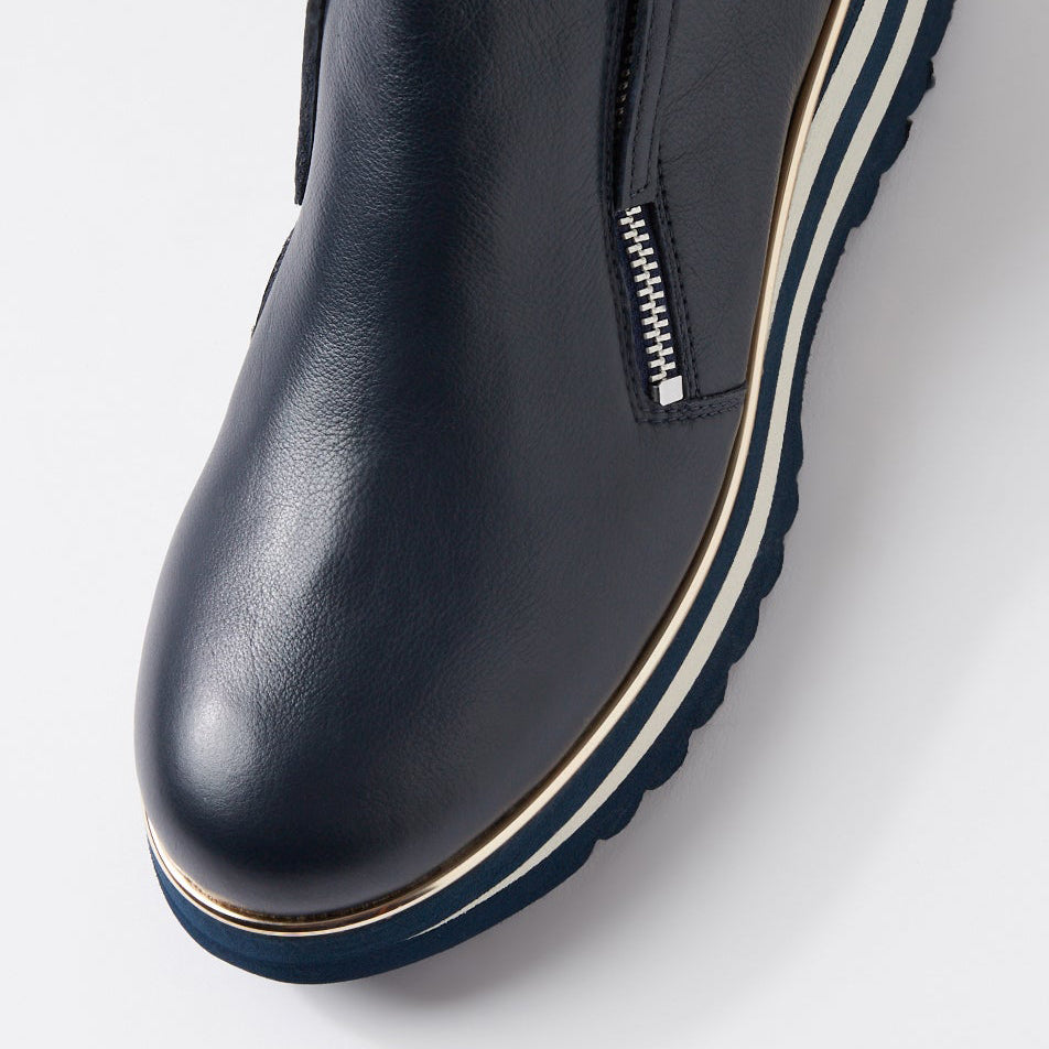 DJANGO & JULIETTE EVOL NAVY - Women Boots - Collective Shoes 