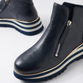 Load image into Gallery viewer, DJANGO & JULIETTE EVOL NAVY - Women Boots - Collective Shoes 
