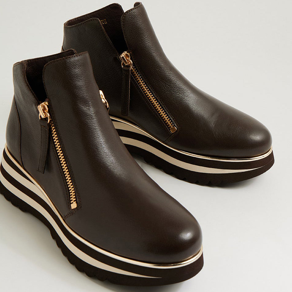 DJANGO & JULIETTE EVOL CHOCO - Women Boots - Collective Shoes 