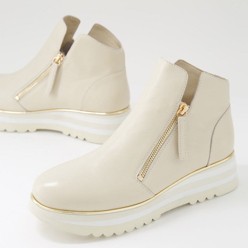 DJANGO & JULIETTE EVOL MILK - Women Boots - Collective Shoes 