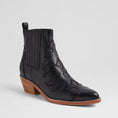Load image into Gallery viewer, DJANGO & JULIETTE EVERADO BLACK NATURAL - Women Boots - Collective Shoes 
