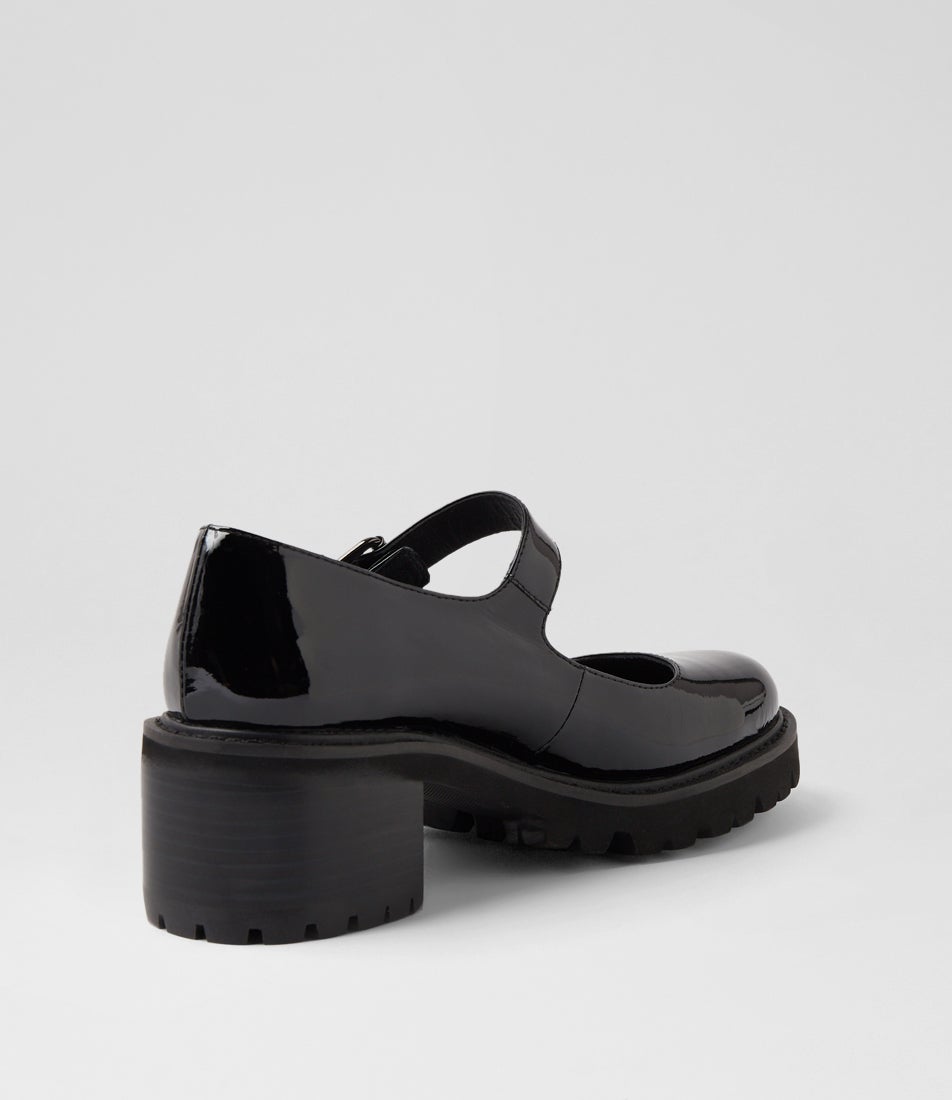 DJANGO & JULIETTE MIRRIAM BLACK - Women Heels - Collective Shoes 