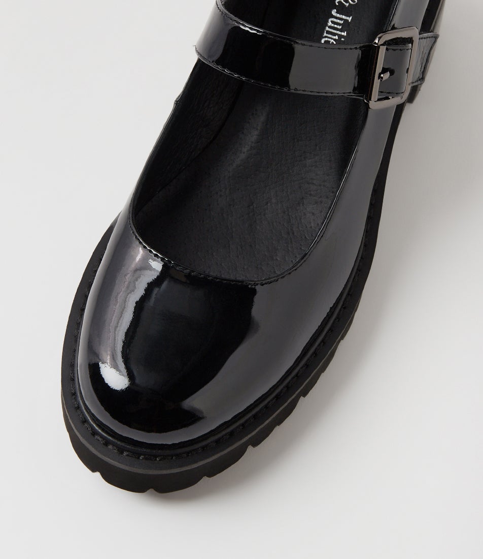 DJANGO & JULIETTE MIRRIAM BLACK - Women Heels - Collective Shoes 