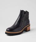 Load image into Gallery viewer, DJANGO & JULIETTE MCGUIRE BLACK NATURAL - Women Boots - Collective Shoes 
