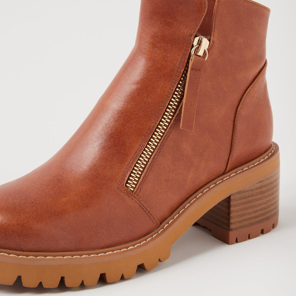 DJANGO & JULIETTE MCGUIRE BRANDY - Women Boots - Collective Shoes 