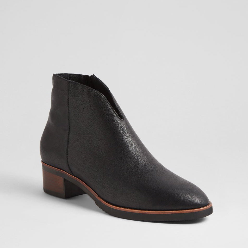 DJANGO & JULIETTE TALULA BLACK - Women Boots - Collective Shoes 