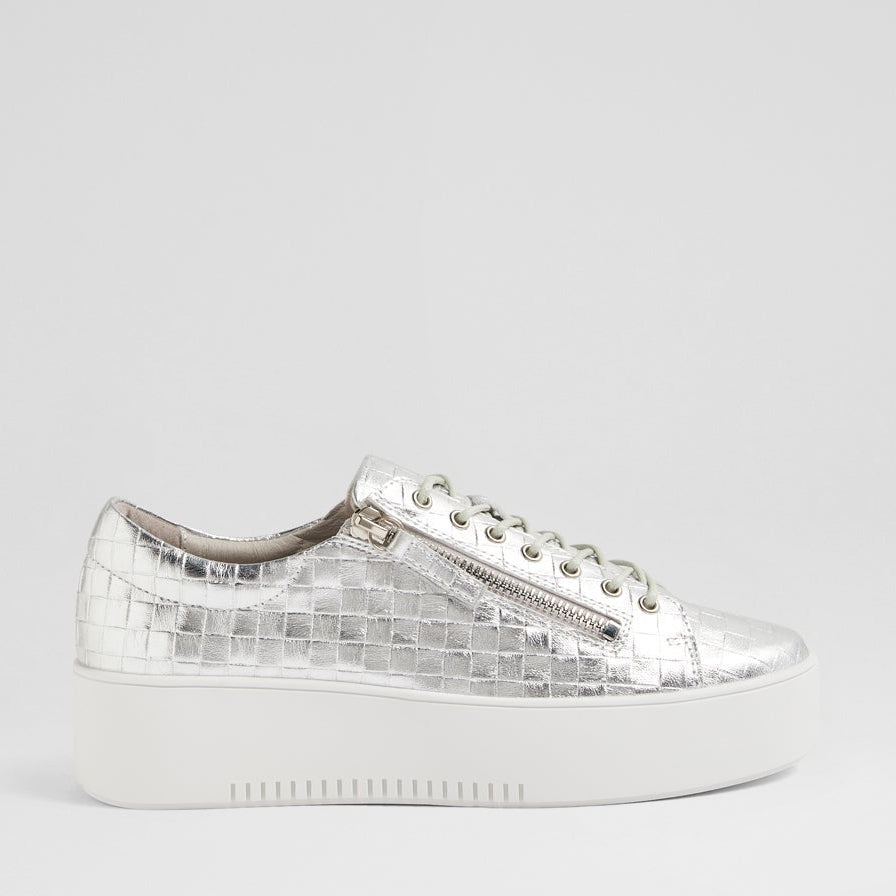 DJANGO & JULIETTE WOLFETA SILVER - Women Sneakers - Collective Shoes 