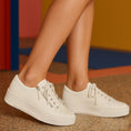 Load image into Gallery viewer, DJANGO & JULIETTE WOLFETA WHITE - Women Sneakers - Collective Shoes 
