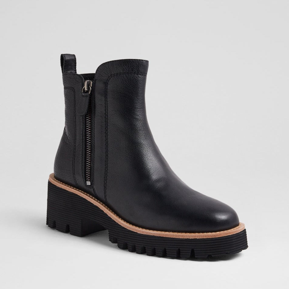 DJANGO & JULIETTE WAIZEY BLACK - Women Boots - Collective Shoes 