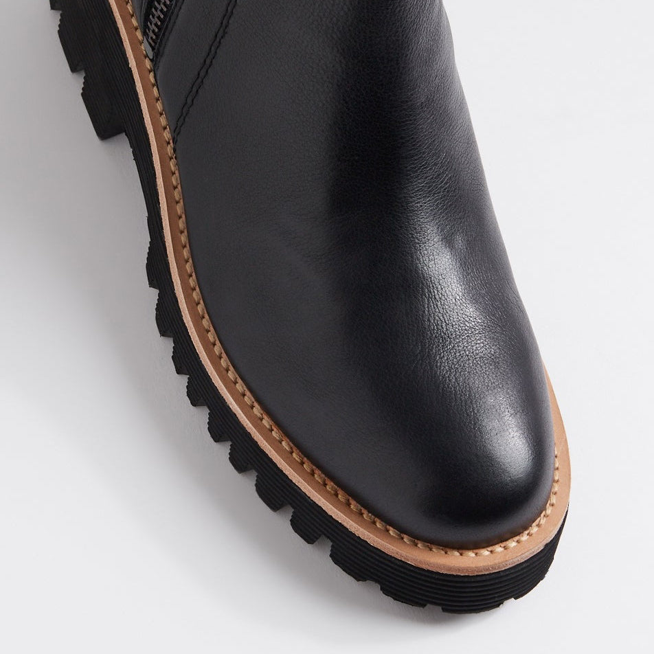 DJANGO & JULIETTE WAIZEY BLACK - Women Boots - Collective Shoes 