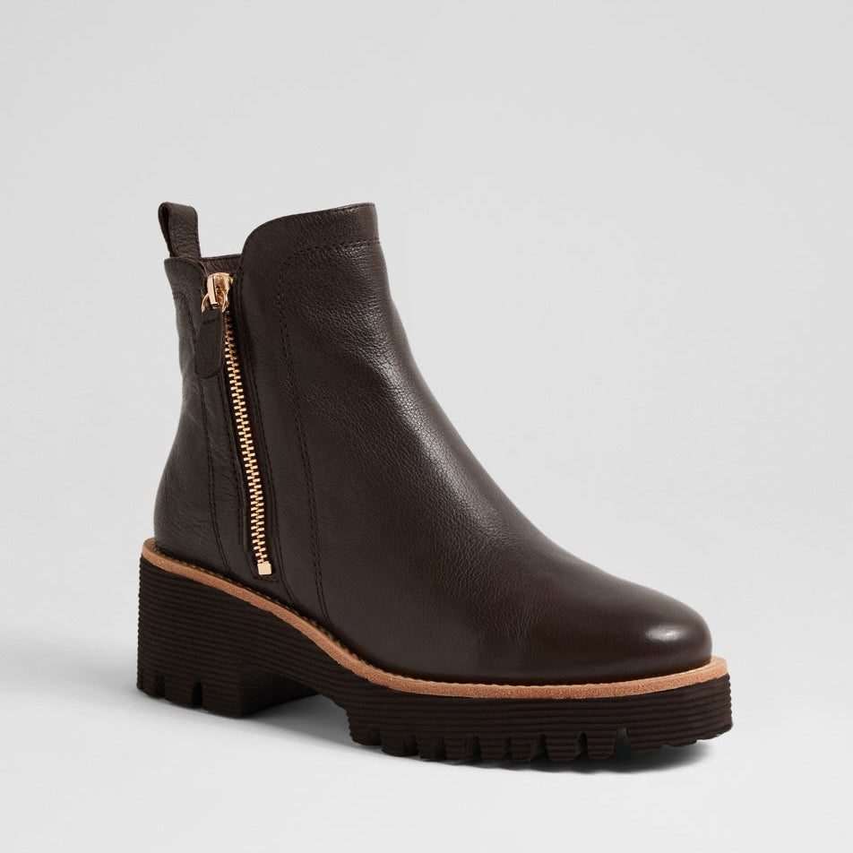 DJANGO & JULIETTE WAIZEY CHOCO - Women Boots - Collective Shoes 