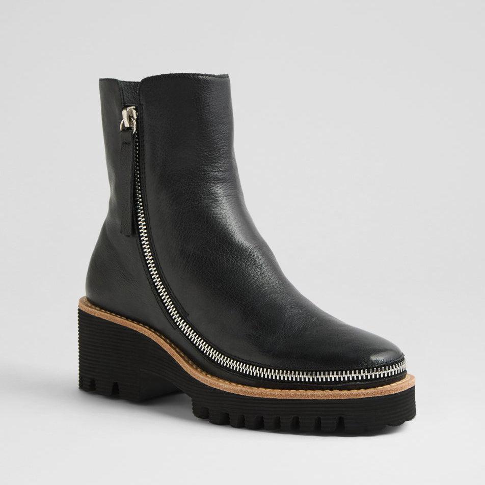 DJANGO & JULIETTE WILIE BLACK - Women Boots - Collective Shoes 