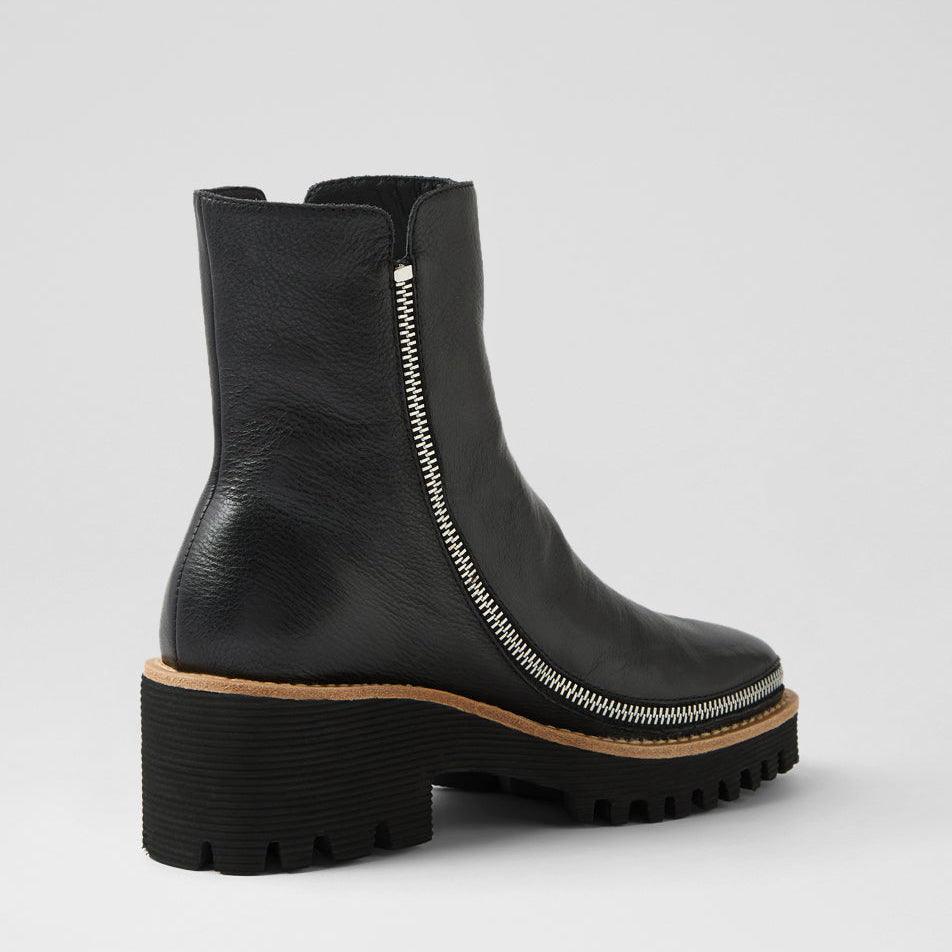 DJANGO & JULIETTE WILIE BLACK - Women Boots - Collective Shoes 