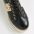 Load image into Gallery viewer, DJANGO & JULIETTE EDGEY BLACK - MILK - Women Sneakers - Collective Shoes 
