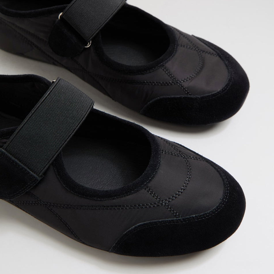 DJANGO & JULIETTE BRITAS BLACK - Women Flats - Collective Shoes 
