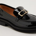 Load image into Gallery viewer, DJANGO & JULIETTE BROGANE BLACK - Women Loafers - Collective Shoes 
