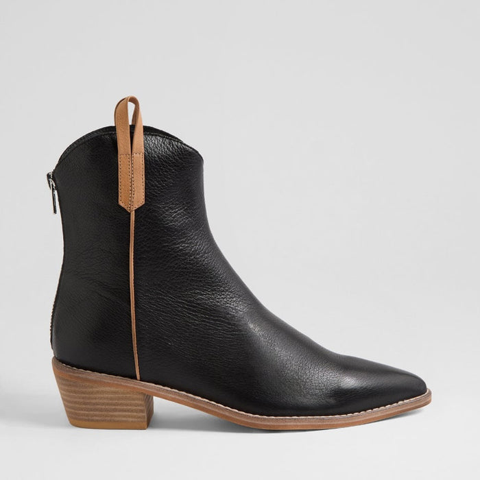 DJANGO & JULIETTE DANILO BLACK - Women Boots - Collective Shoes 