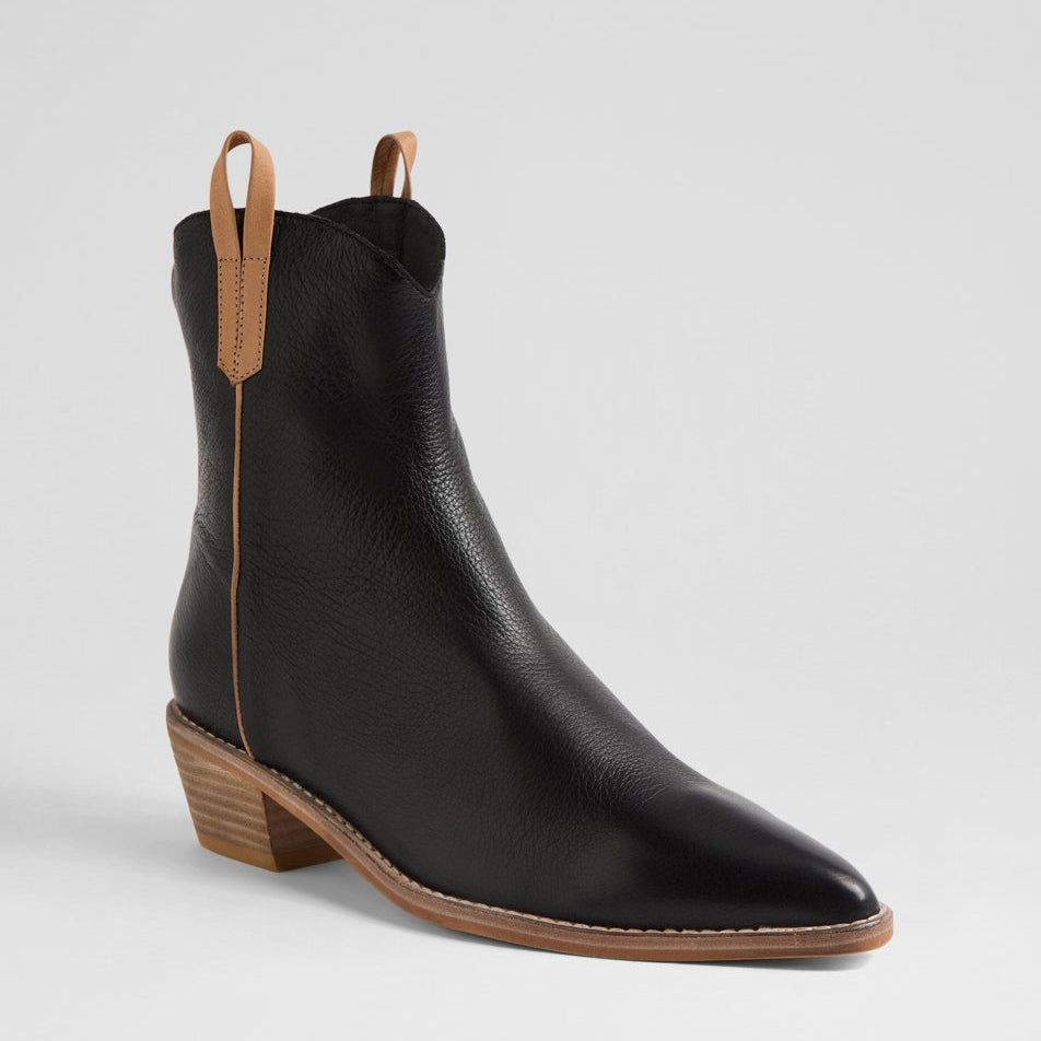 DJANGO & JULIETTE DANILO BLACK - Women Boots - Collective Shoes 