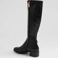 Load image into Gallery viewer, DJANGO & JULIETTE TECA BLACK - Women High Boots - Collective Shoes 
