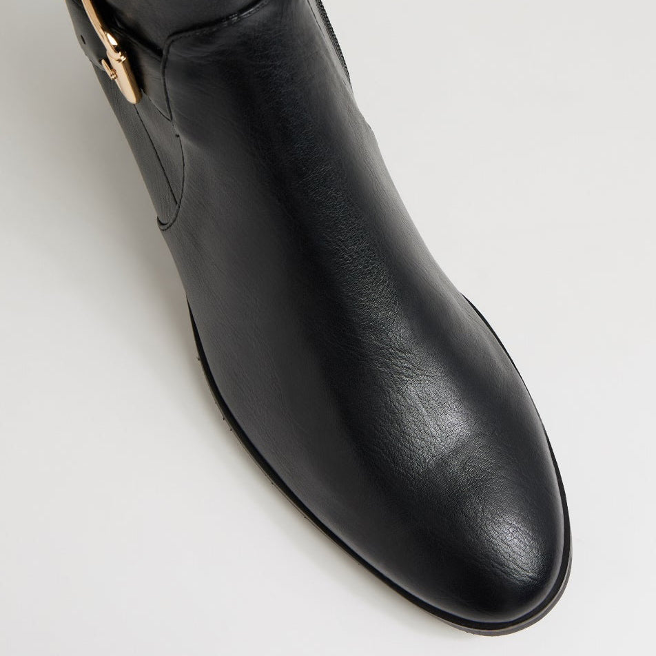 DJANGO & JULIETTE TECA BLACK - Women High Boots - Collective Shoes 
