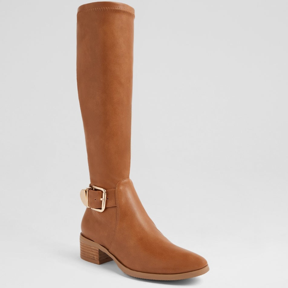 DJANGO & JULIETTE TECA NEW TAN - Women High Boots - Collective Shoes 