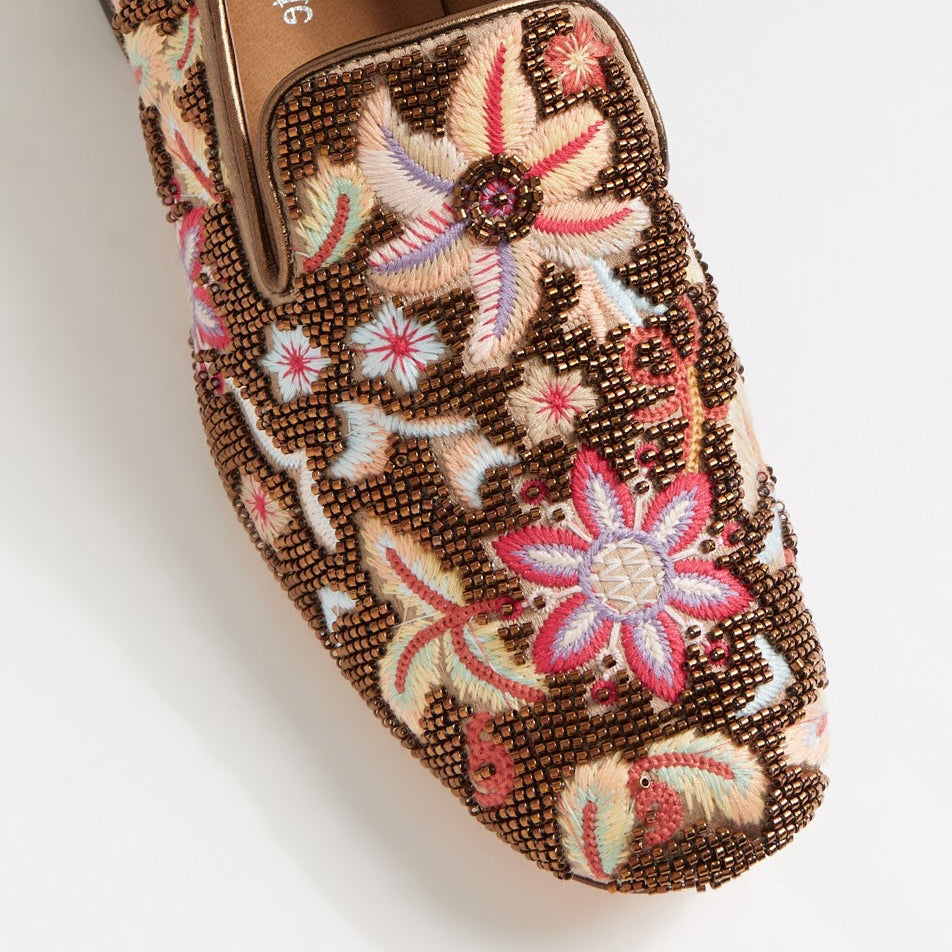 DJANGO & JULIETTE GELISHA BRONZE - Women Loafers - Collective Shoes 