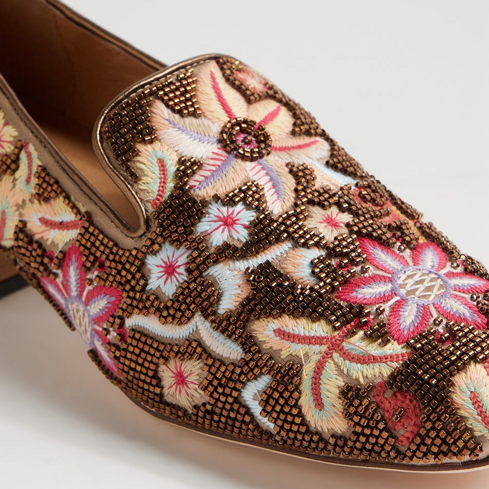 DJANGO & JULIETTE GELISHA BRONZE - Women Loafers - Collective Shoes 