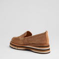 Load image into Gallery viewer, DJANGO & JULIETTE GLAMMS LT CHOCO - Women Loafers - Collective Shoes 
