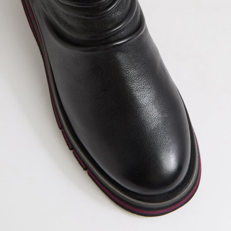 DJANGO & JULIETTE GANNI BLACK - Women Boots - Collective Shoes 