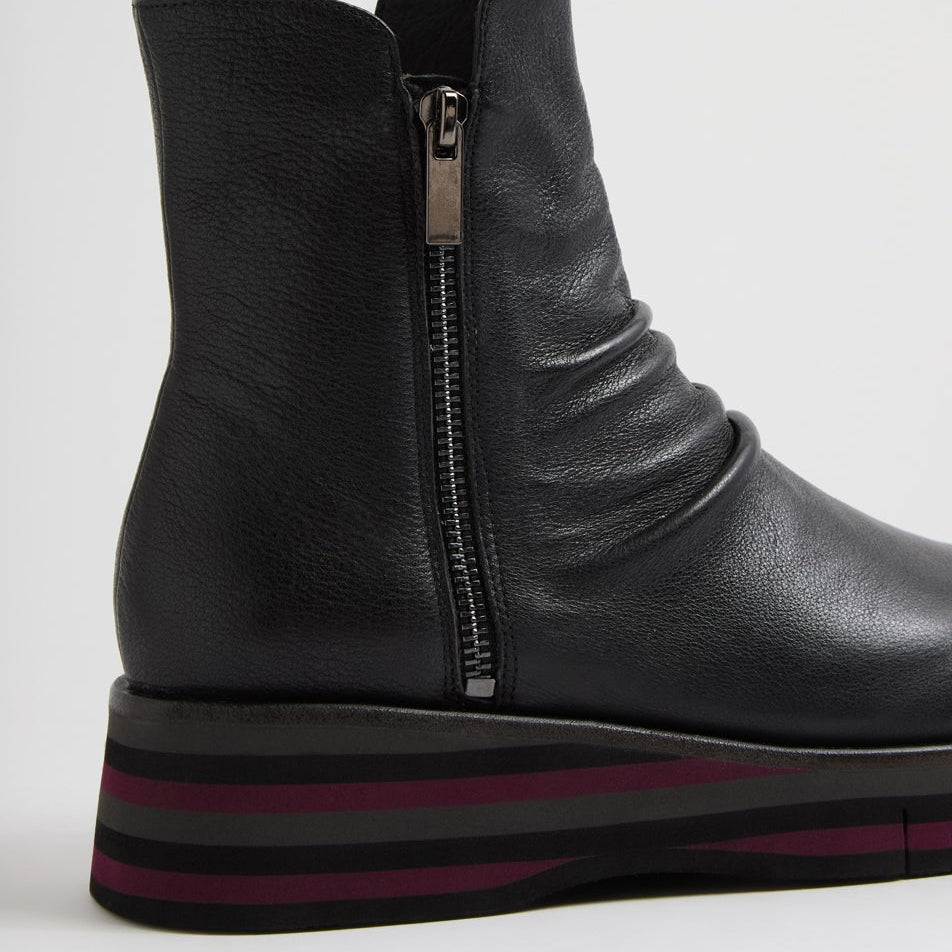 DJANGO & JULIETTE GANNI BLACK - Women Boots - Collective Shoes 